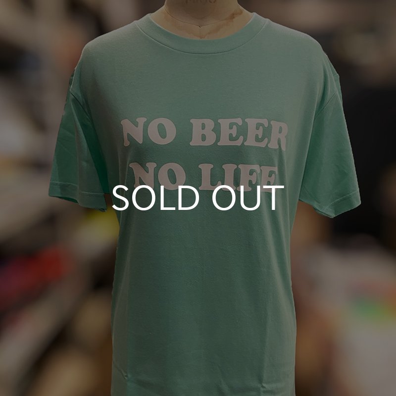 画像4: NO BEER NO LIFE Tシャツ (ICE GREEN) (4)