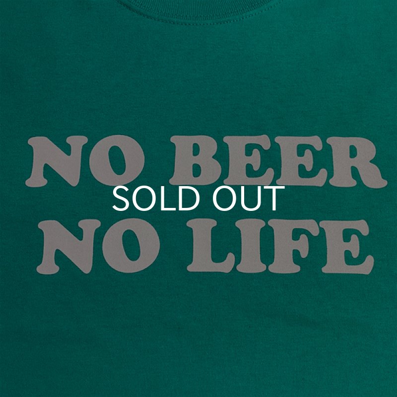 画像2: NO BEER NO LIFE Tシャツ (JADE) (2)