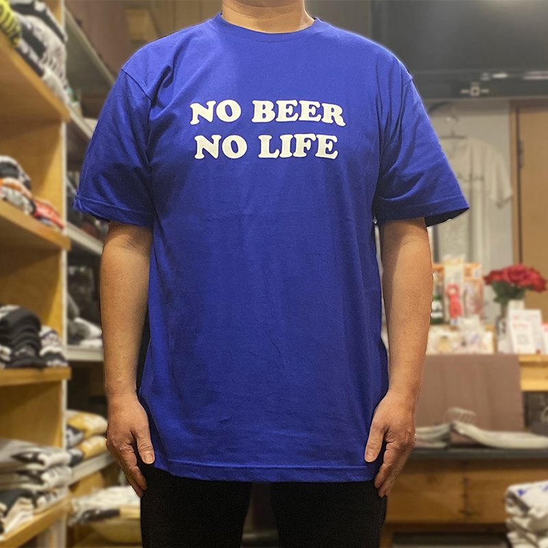 画像3: NO BEER NO LIFE Tシャツ (JAPAN BLUE) (3)