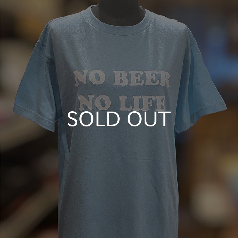 画像3: NO BEER NO LIFE Tシャツ (LIGHT BLUE) (3)