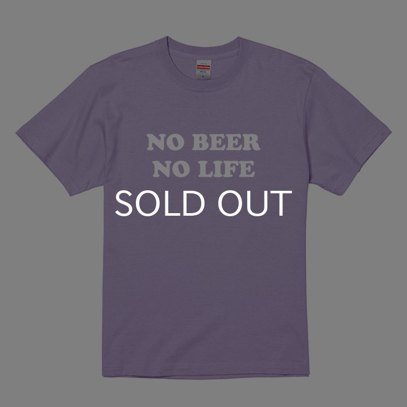画像5: NO BEER NO LIFE Tシャツ (LIGHT PURPLE) (5)