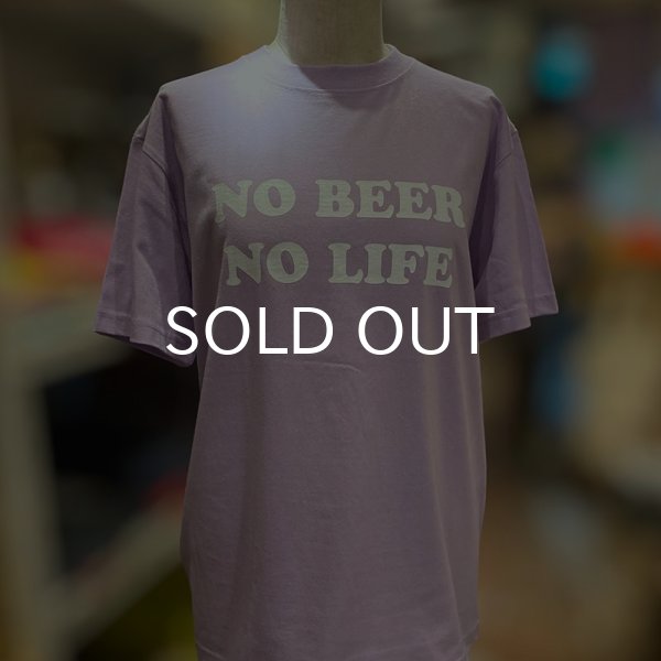 画像3: NO BEER NO LIFE Tシャツ (LIGHT PURPLE) (3)