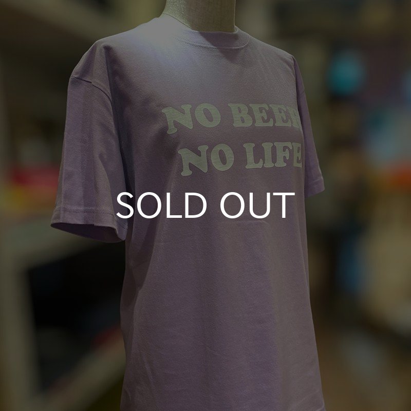 画像4: NO BEER NO LIFE Tシャツ (LIGHT PURPLE) (4)