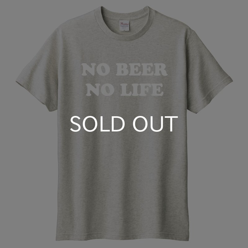画像3: NO BEER NO LIFE Tシャツ (OATMEAL/WHITE) (3)