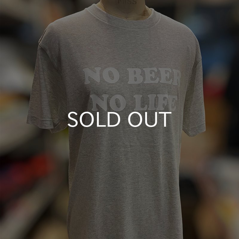 画像5: NO BEER NO LIFE Tシャツ (OATMEAL/WHITE) (5)