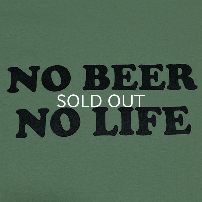 画像2: NO BEER NO LIFE Tシャツ (MINT GREEN) (2)