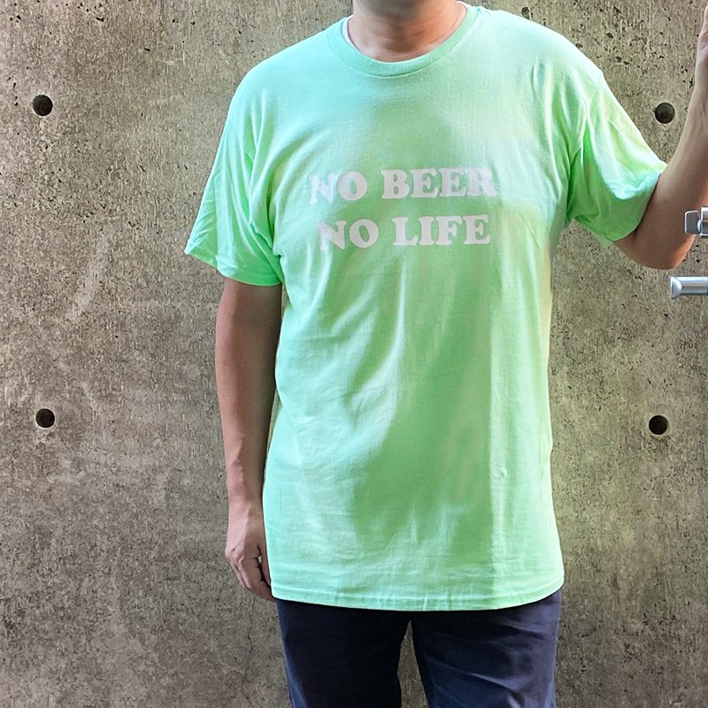 画像4: NO BEER NO LIFE Tシャツ (MINT GREEN) (4)
