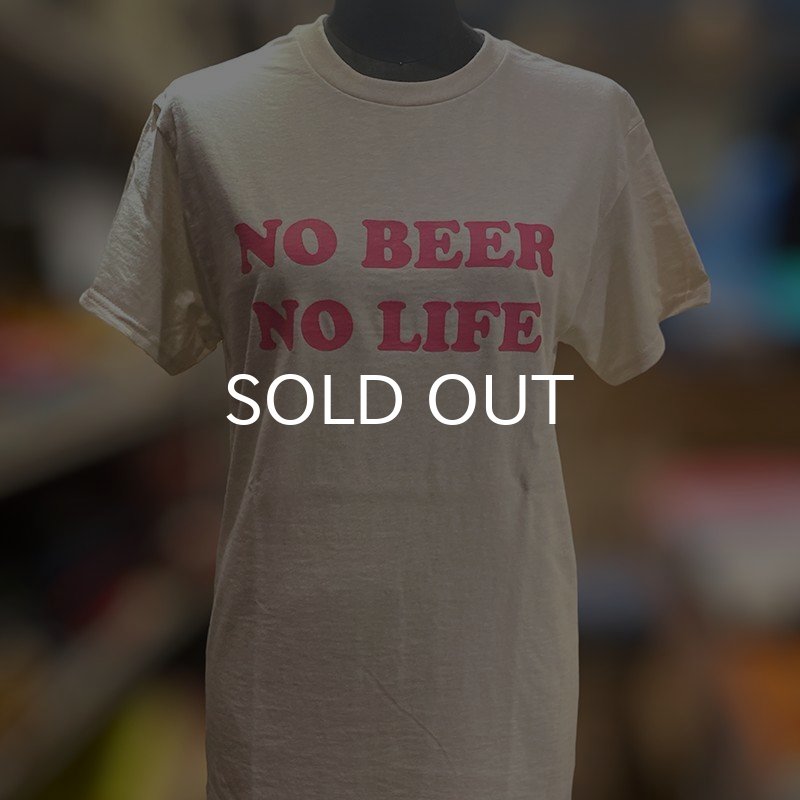 画像3: NO BEER NO LIFE Tシャツ (NATURAL/PINK) (3)