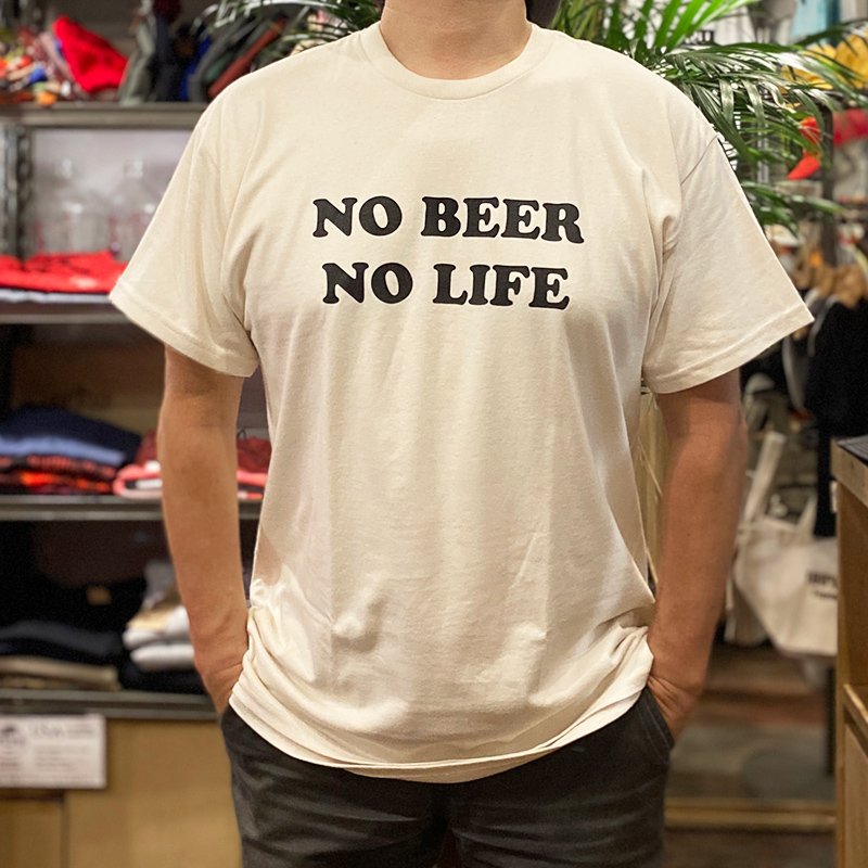 画像2: NO BEER NO LIFE Tシャツ (NATURAL) (2)