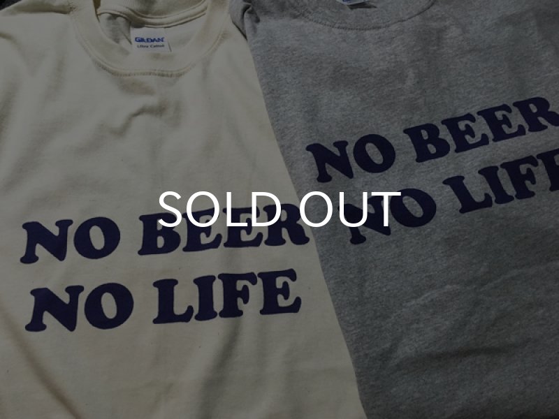 画像5: NO BEER NO LIFE Tシャツ (NATURAL/NAVY) (5)