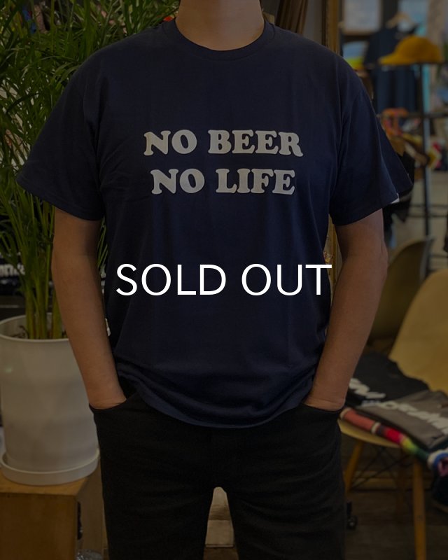 画像3: NO BEER NO LIFE Tシャツ (NAVY) (3)