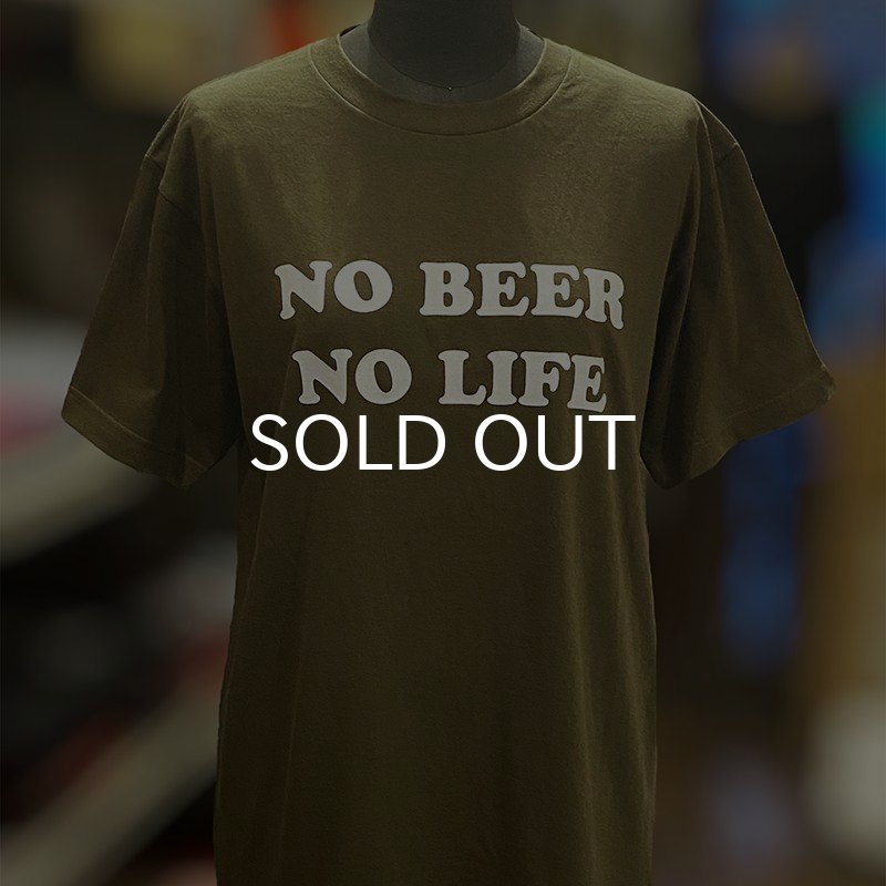 画像3: NO BEER NO LIFE Tシャツ (OLIVE) (3)