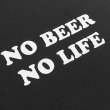 画像2: NO BEER NO LIFE POCKET Tシャツ (BLACK) (2)