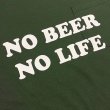 画像2: NO BEER NO LIFE POCKET Tシャツ (FOREST GREEN) (2)