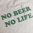 画像2: NO BEER NO LIFE POCKET Tシャツ (GREY/BRITISH GREEN) (2)