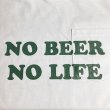 画像3: NO BEER NO LIFE POCKET Tシャツ (WHITE/BRITISH GREEN) (3)