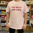 画像5: NO BEER NO LIFE Tシャツ (PINK/BORDEAUX) (5)