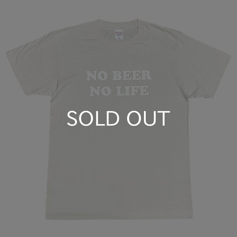 画像1: 【SALE】NO BEER NO LIFE Tシャツ (SOLT) (1)