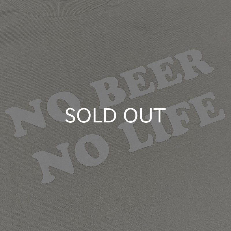 画像2: 【SALE】NO BEER NO LIFE Tシャツ (SOLT) (2)