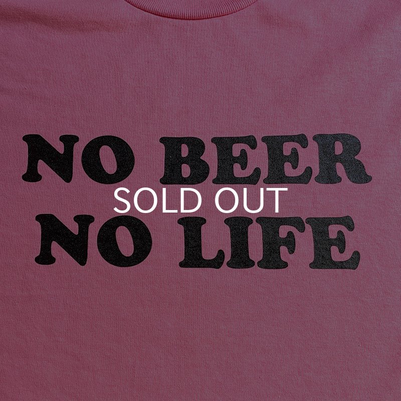 画像2: NO BEER NO LIFE Tシャツ (SAFETY PINK) (2)