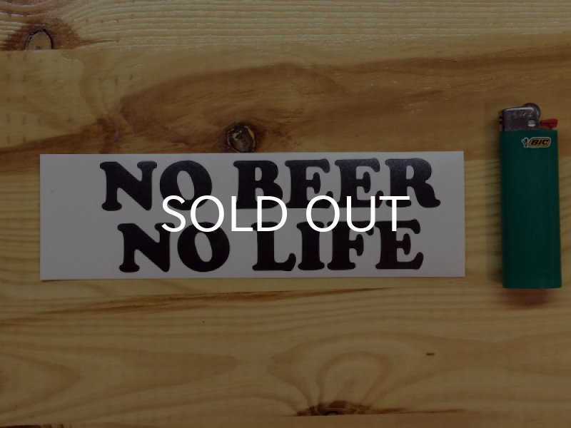 画像3: NO BEER NO LIFE ステッカー (3)