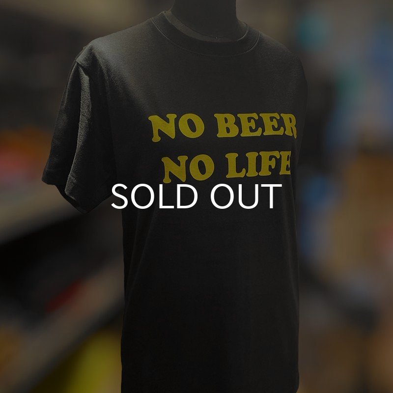 画像4: NO BEER NO LIFE Tシャツ (SUMI/LEMON) (4)