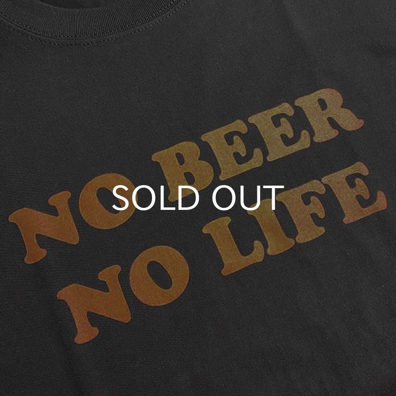 画像2: NO BEER NO LIFE Tシャツ (SUMI/ORANGE) (2)