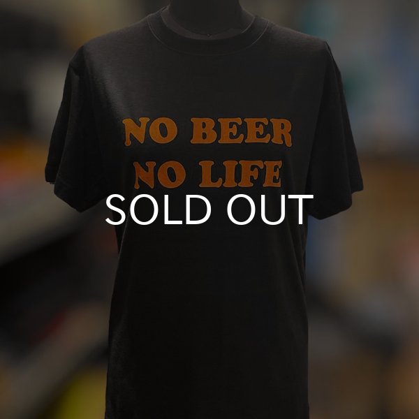 画像3: NO BEER NO LIFE Tシャツ (SUMI/ORANGE) (3)