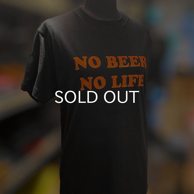 画像4: NO BEER NO LIFE Tシャツ (SUMI/ORANGE) (4)