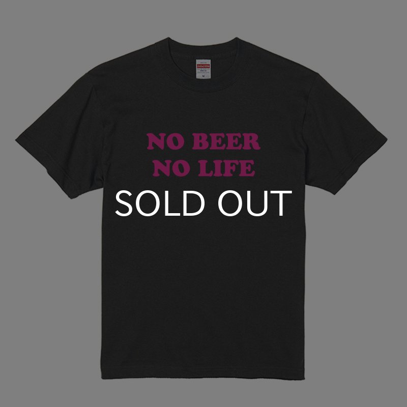 画像5: NO BEER NO LIFE Tシャツ (SUMI/ROSE PINK) (5)