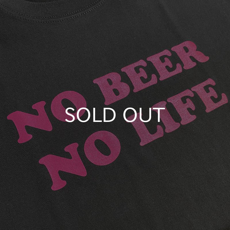 画像2: NO BEER NO LIFE Tシャツ (SUMI/ROSE PINK) (2)