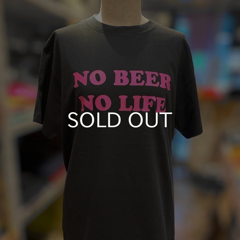 画像3: NO BEER NO LIFE Tシャツ (SUMI/ROSE PINK) (3)