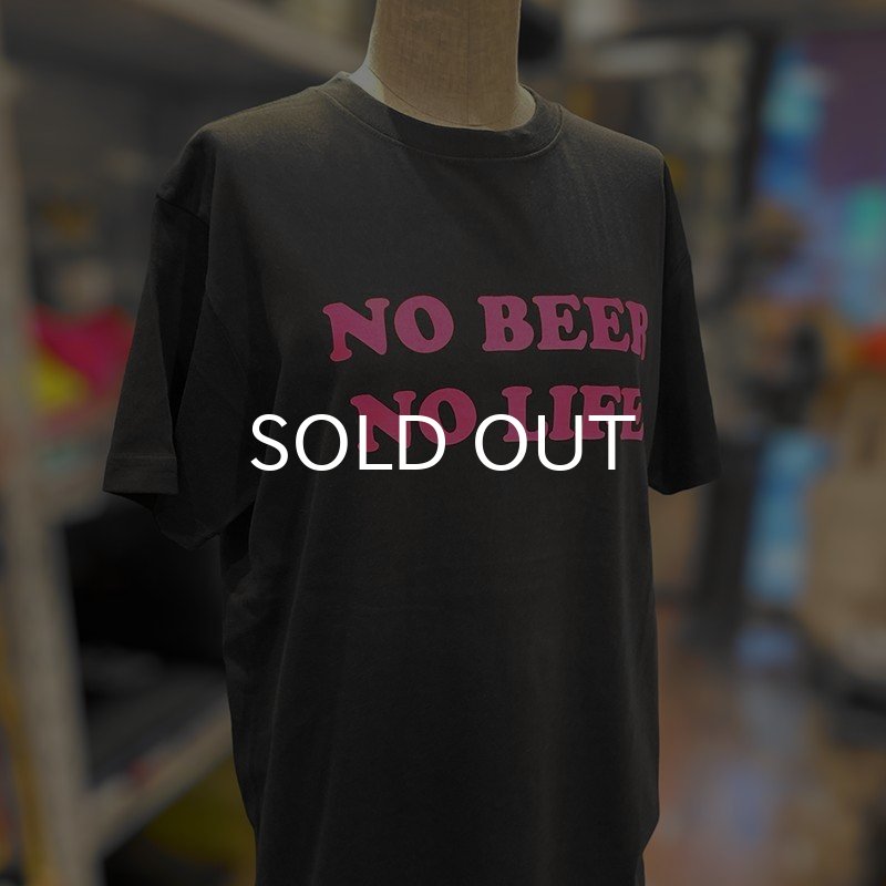画像4: NO BEER NO LIFE Tシャツ (SUMI/ROSE PINK) (4)