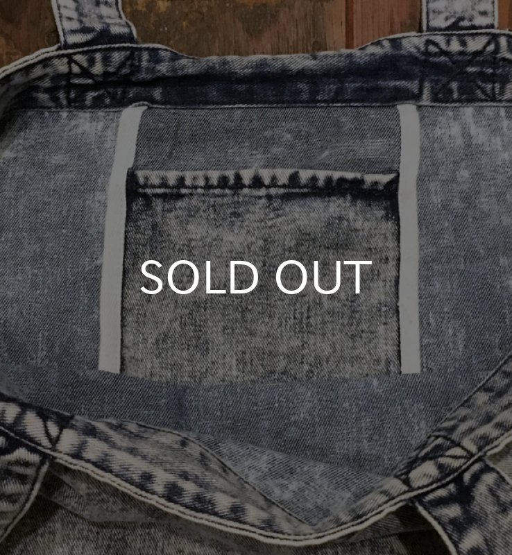 画像3: NO BEER NO LIFE デニムトートバッグ (CHEMICAL) (3)