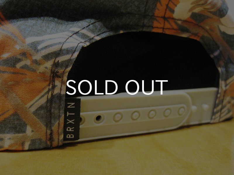 画像2: BRIXTON / HENSHAW CAP (GREEN/RUST) (2)