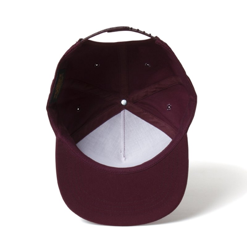 画像3: 【お取寄せ】FLEXFIT / UNSTRUCTURED 5-PANEL SNAPBACK CAP (MAROON) (3)