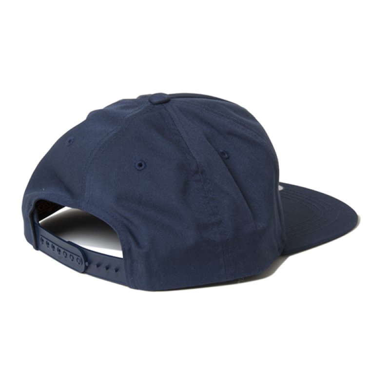 画像4: 【お取寄せ】FLEXFIT / UNSTRUCTURED 5-PANEL SNAPBACK CAP (NAVY) (4)