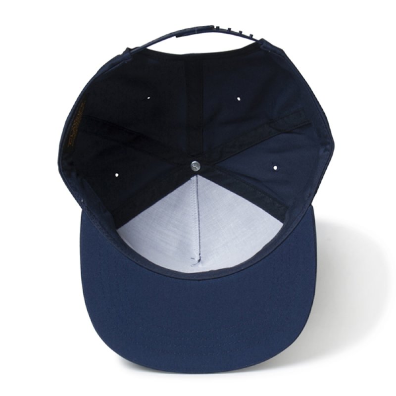 画像5: 【お取寄せ】FLEXFIT / UNSTRUCTURED 5-PANEL SNAPBACK CAP (NAVY) (5)