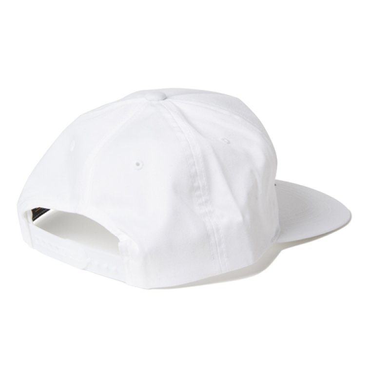 画像2: 【お取寄せ】FLEXFIT / UNSTRUCTURED 5-PANEL SNAPBACK CAP (WHITE) (2)