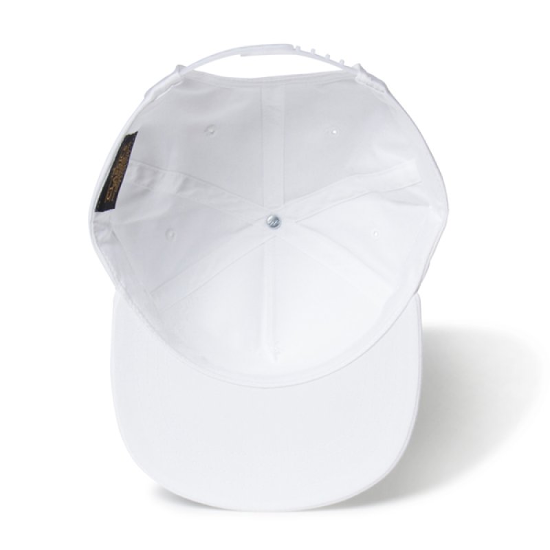 画像3: 【お取寄せ】FLEXFIT / UNSTRUCTURED 5-PANEL SNAPBACK CAP (WHITE) (3)