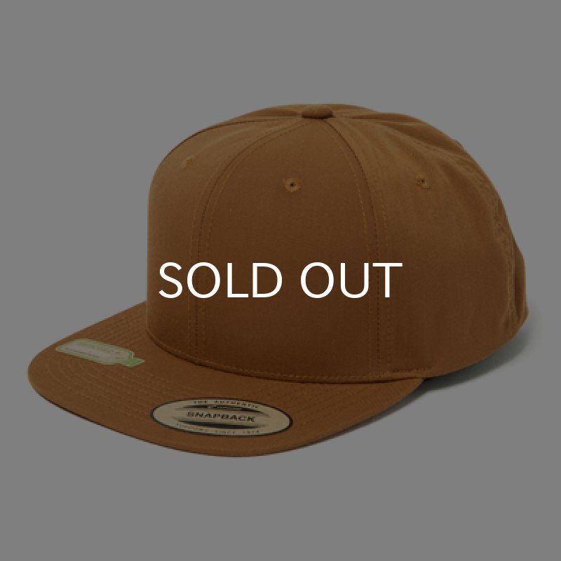 画像2: FLEXFIT / RECYCLED CLASSIC SNAPBACK CAP JAPAN LIMITED (LIGHT BROWN) (2)