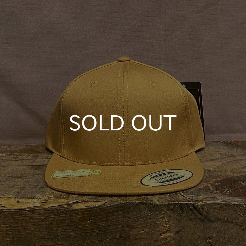画像3: FLEXFIT / RECYCLED CLASSIC SNAPBACK CAP JAPAN LIMITED (LIGHT BROWN) (3)