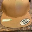 画像4: FLEXFIT / RECYCLED CLASSIC SNAPBACK CAP JAPAN LIMITED (LIGHT BROWN) (4)