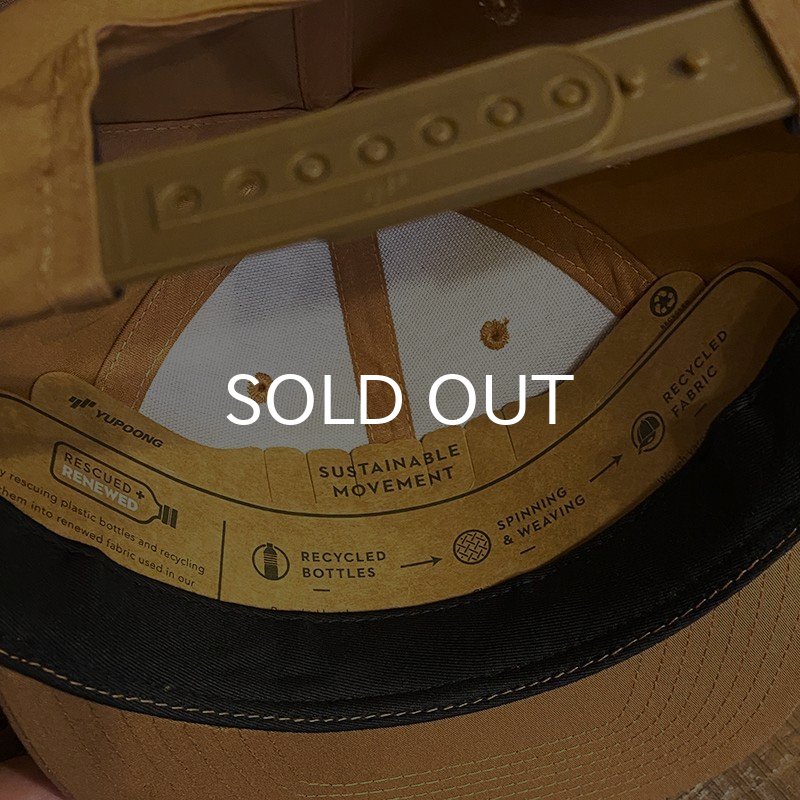 画像8: FLEXFIT / RECYCLED CLASSIC SNAPBACK CAP JAPAN LIMITED (LIGHT BROWN) (8)