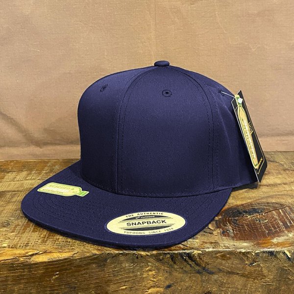 画像1: FLEXFIT / RECYCLED CLASSIC SNAPBACK CAP JAPAN LIMITED (NAVY) (1)