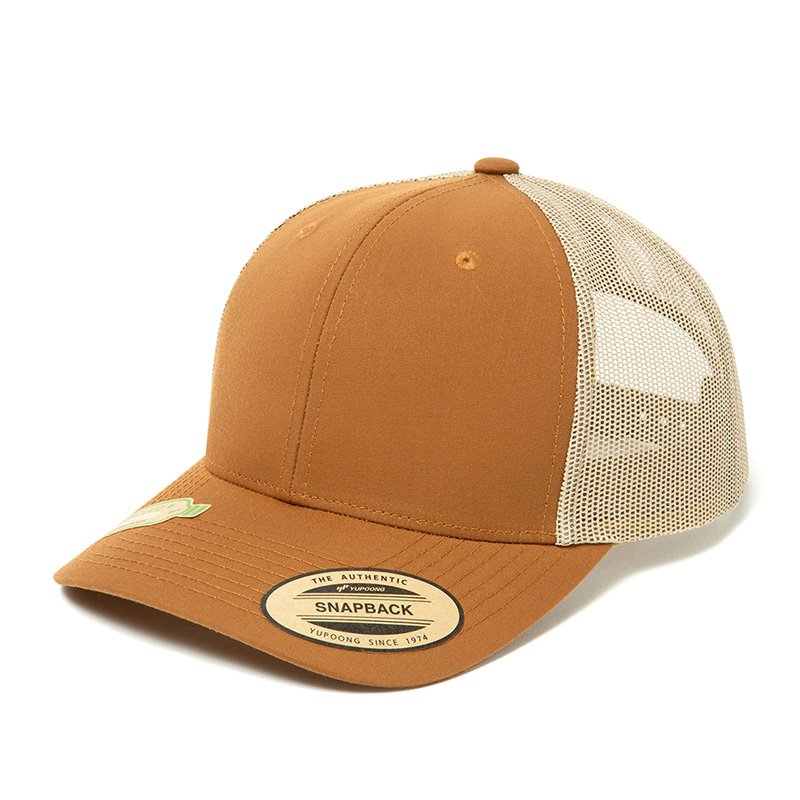 画像3: FLEXFIT / RECYCLED TRUCKER CAP JAPAN LIMITED (LIGHT BROWN) (3)