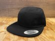 画像1: FLEXFIT / CLASSIC JOCKEY CAMPER CAP (BLACK) (1)