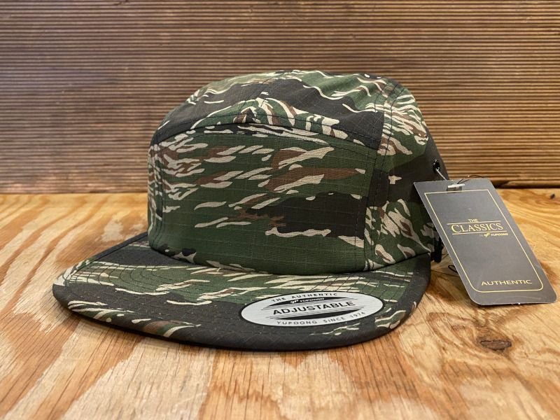 画像1: 《ネコポス送料無料》FLEXFIT / CLASSIC JOCKEY CAMPER CAP (CAMO) (1)
