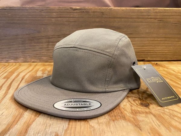 画像1: FLEXFIT / CLASSIC JOCKEY CAMPER CAP (GREY) (1)