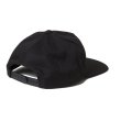 画像2: FLEXFIT / UNSTRUCTURED 5-PANEL SNAPBACK CAP (BLACK) (2)